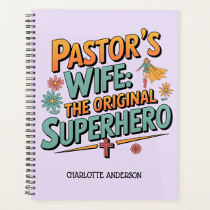 ✝️ Pasteur's Femme Planificateur Jour d'appréciati