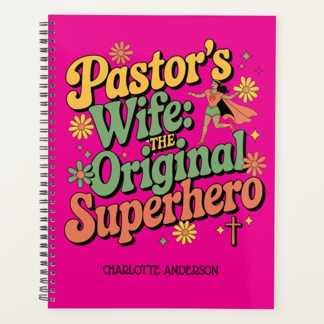 ✝️ Pasteur's Femme Planificateur Jour d'appréciati (Devant)
