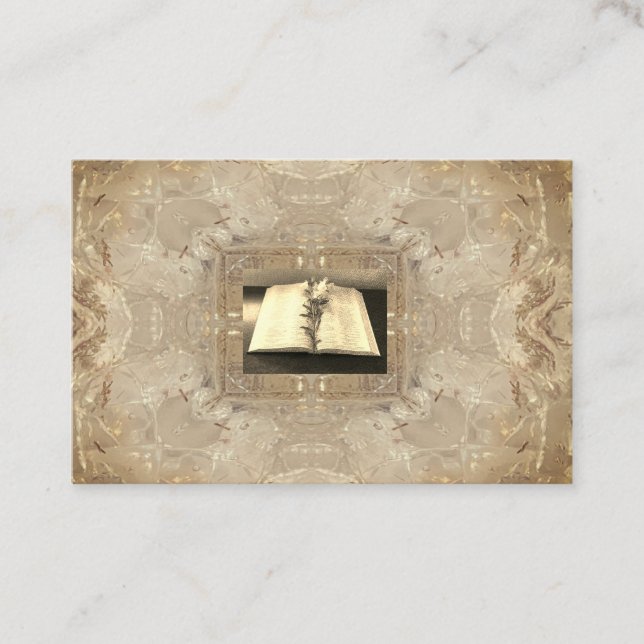 Pastor Church Conseiller, Carte de visite (Devant)