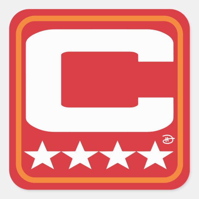 Patch Champion - Autocollant rouge TB (Devant)