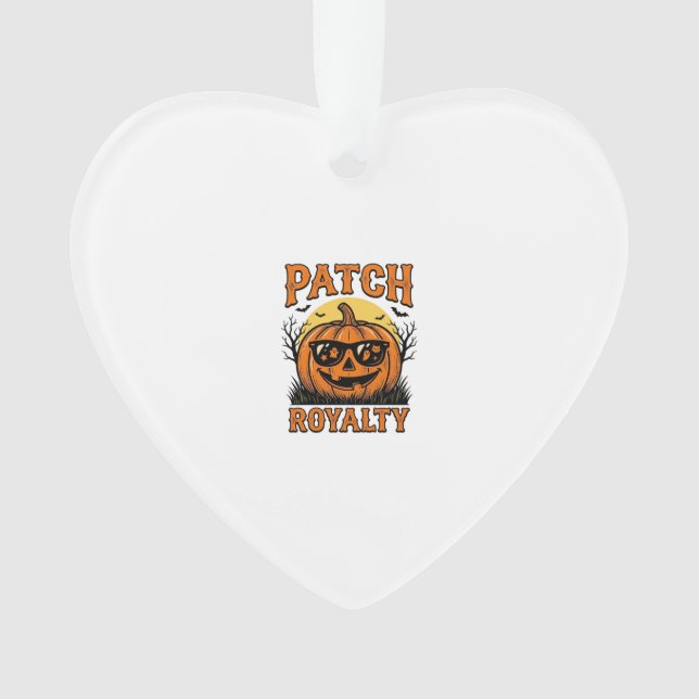 Patch de citrouille d'Halloween Chemise de citroui (devant)