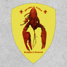 Patch de poisson-crevette