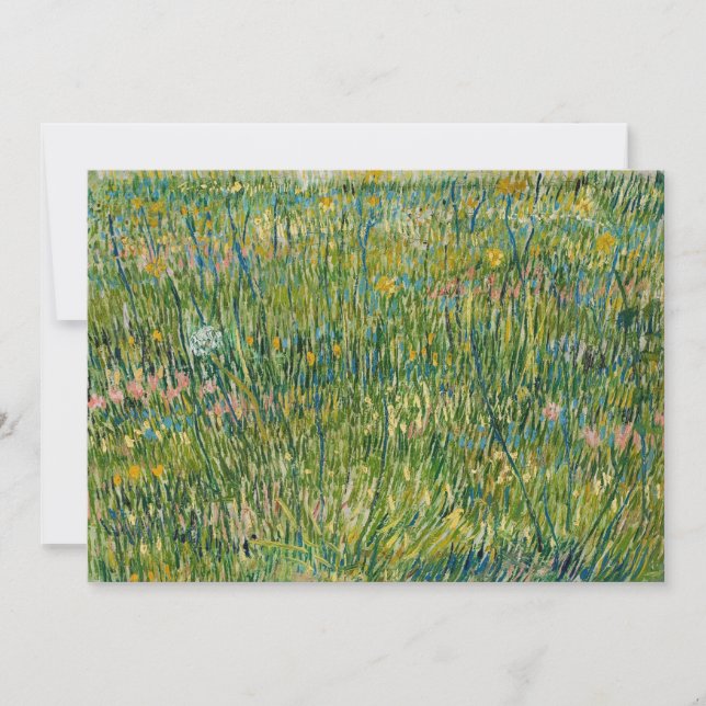 Patch d'herbe | Vincent van Gogh (Devant)