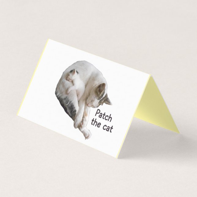 PATCH LE CHAT ET SA CUISINE (Front)