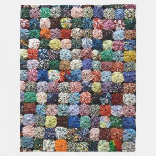 PATCH WORK QUILT (Simulé) Couvertures en polaire