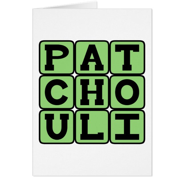 Patchouli, Huile Hippie (Devant)