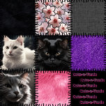Patchwork Cats-a-Tonic Leggings - Black Purple<br><div class="desc">Patchwork Cats-a-Tonic Patchwork Leggings Cat Embrassez l'art inspiré de la féline avec nos Patchwork Cats-a-Tonic Patchwork Leggings Cat ! Ces légendes époustouflantes présentent un motif répétitif de neuf carrés distincts, dont trois présentent des portraits de chat incroyablement réalistes qui capturent le charme et la mystique de nos amis félins bien-aimés....</div>