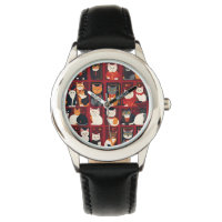 patchwork chats AI montre art