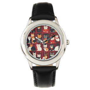 patchwork chats AI montre art