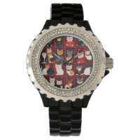 patchwork chats AI montre art