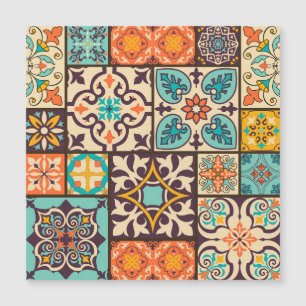 Patchwork coloré Islam Motifs Carrelage