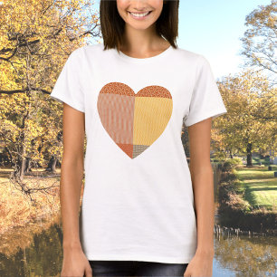 Patchwork De T-shirt Motif 1