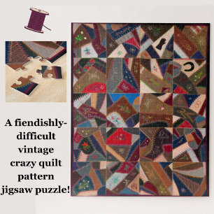 Patchwork difficile American Crazy Quilt Puzzle