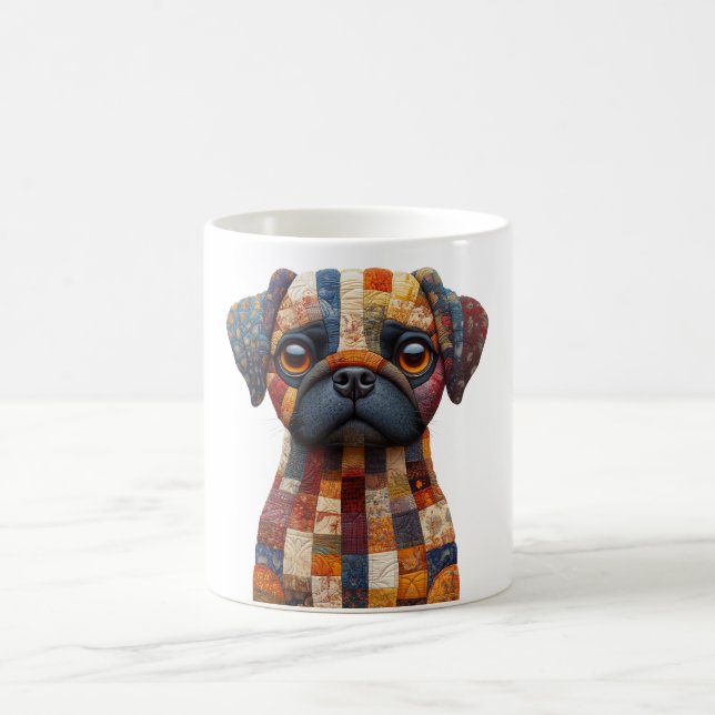 Patchwork Dog Mug (Centre)