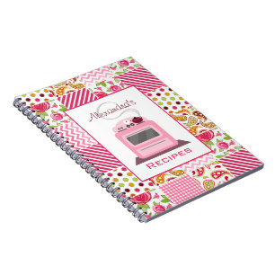 Patchwork Girly et rétro carnet de recette de