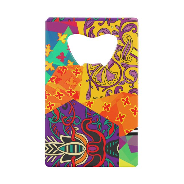 Patchwork indien turc festier Mandala (Devant)