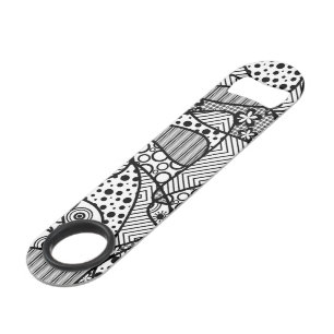 Patchwork noir et blanc 04 de motif