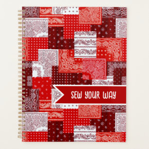 Patchwork personnalisé de couture de bandana motif