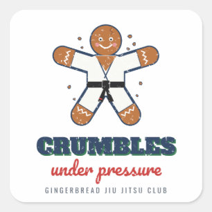 Pâte Brisée sous Pression Autocollant Gingerbread