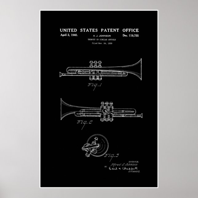 Patent - Trumpet - Poster (Devant)
