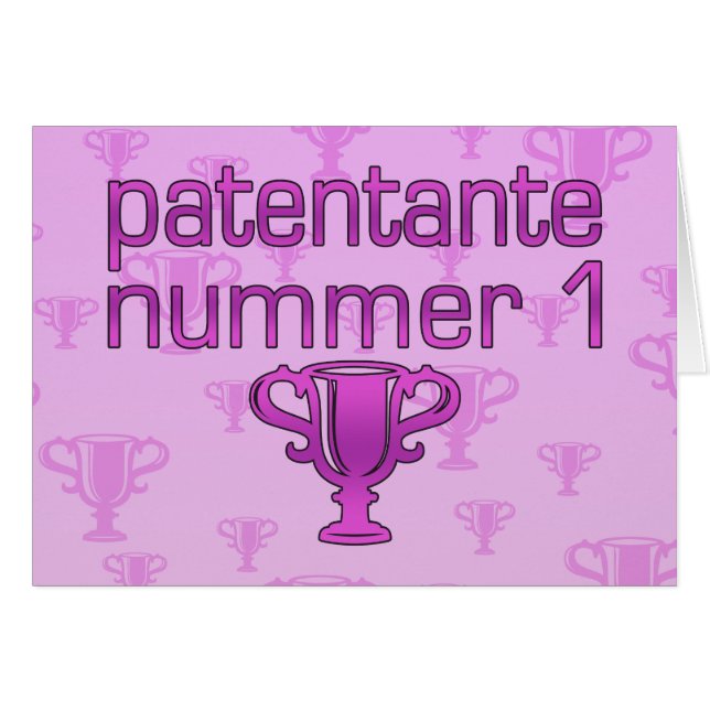 Patentante Nummer 1 (Devant horizontal)