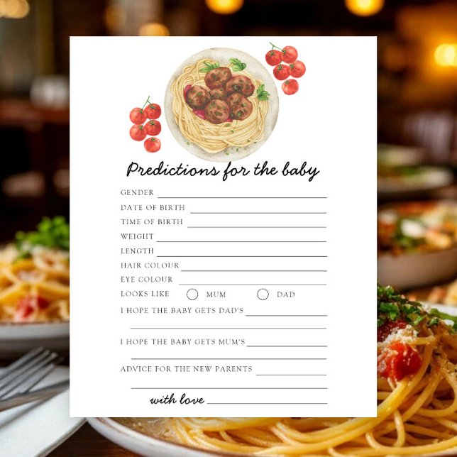 Pâtes aux boulettes de viande - prédictions et con (Créateur téléchargé)