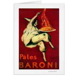 Pates Baroni Poster Vintage Europe