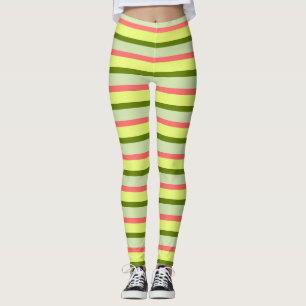 Pâtes de pastèque Classique leggings horizontaux