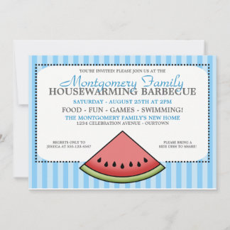 Pâtes de pastèque Famille Invitations de réchauffe