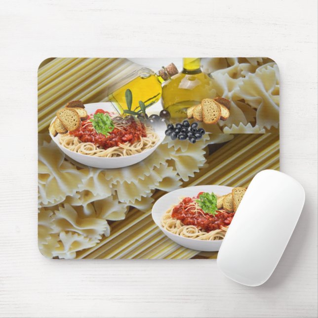Pâtes Huile d'Olive Pad Souris ! Tapis de souris (Avec souris)
