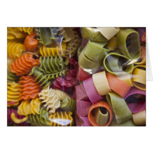 Pâtes multicolores, Torri del Benaco, Vérone