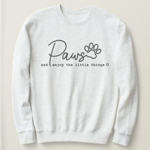 Pâtes Profitez Des Petites Choses Pet Sweatshirt