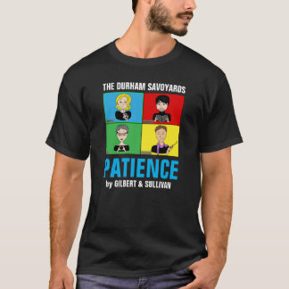 Patience 2021 T-Shirt (noir)