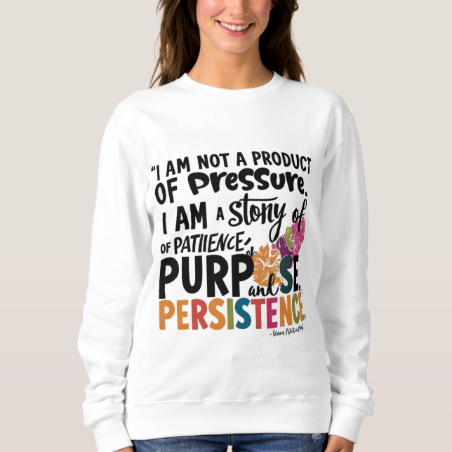 Patience, but et Sweatshirt persistant (Devant)