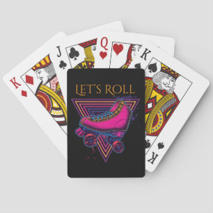 Patinage à rouleaux Cartes de jeu