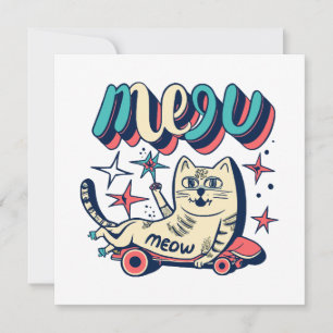 Patinage de chat miaou