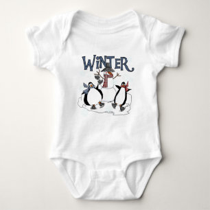 Patinage de pingouin T-shirts et cadeaux de vacanc