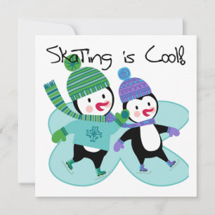 Patinage de pingouins est Cool