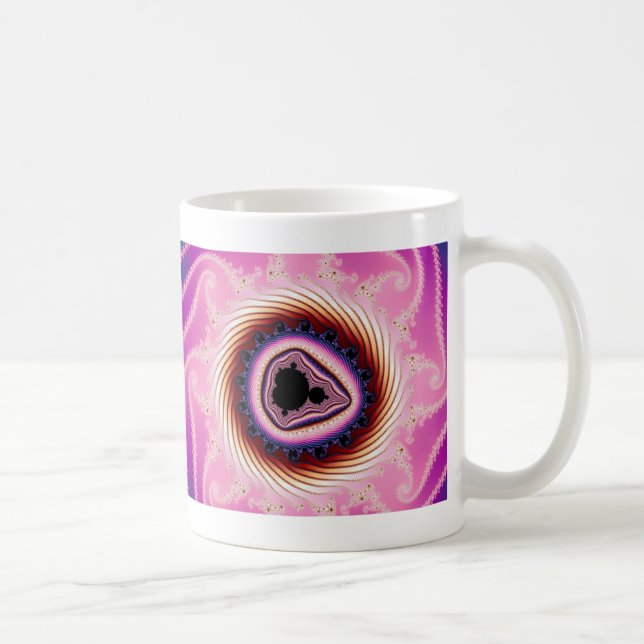 Patinage rapide - Mug fractal (Droite)
