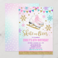 Patinage sur glace Invitation Patinage sur glace G
