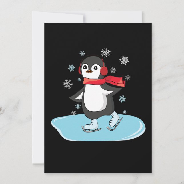 Patinage sur glace Pingouin (Devant)