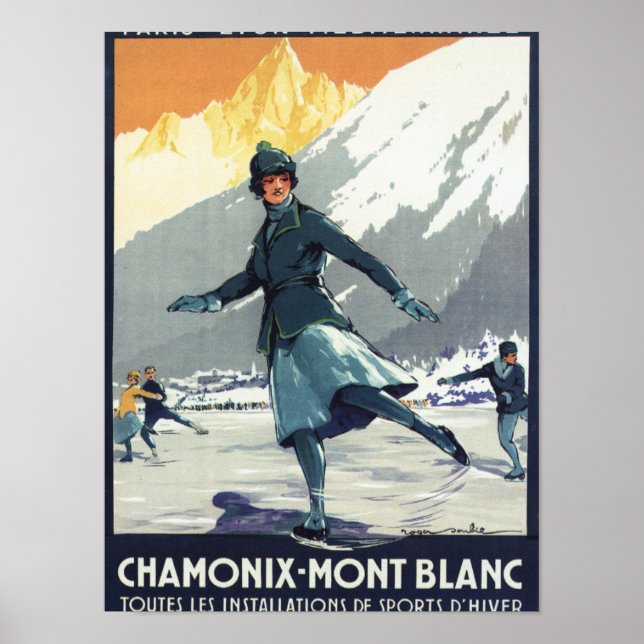 Patinage sur glace - Poster du Promo olympique de  (Devant)