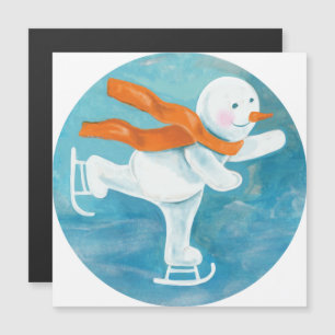 Patinage sur glace Snowman