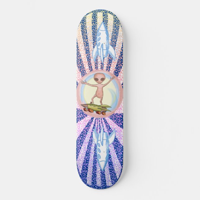 patineur extraterrestre Skateboard (Recto)