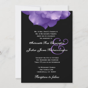 PÂTISSER Rose Faire-part de mariage F202