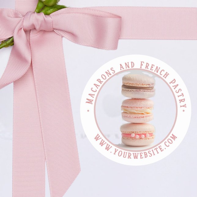 Pâtisserie autocollant photo personnalisé (Créateur téléchargé)