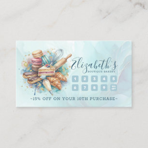 Pâtisserie Boulangerie Traiteur Cartes de Fidélité