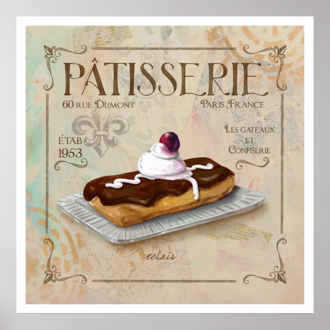 Patisserie III  Poster Art (Devant)