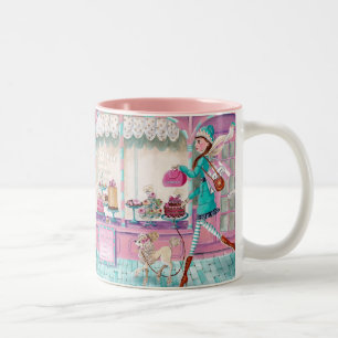 Patisserie Mode Anniversaire Fille mignonne Mug