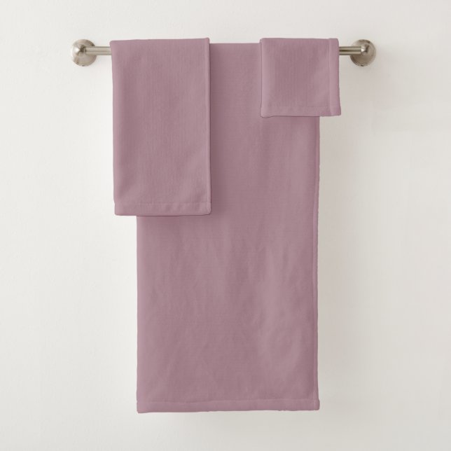 Patrimoine Moderne Uni Mauve Poussiéreux (En situation)